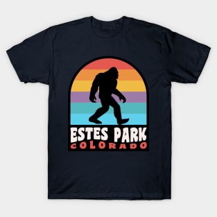 Estes Park Bigfoot Sasquatch Colorado Rocky Mountains T-Shirt